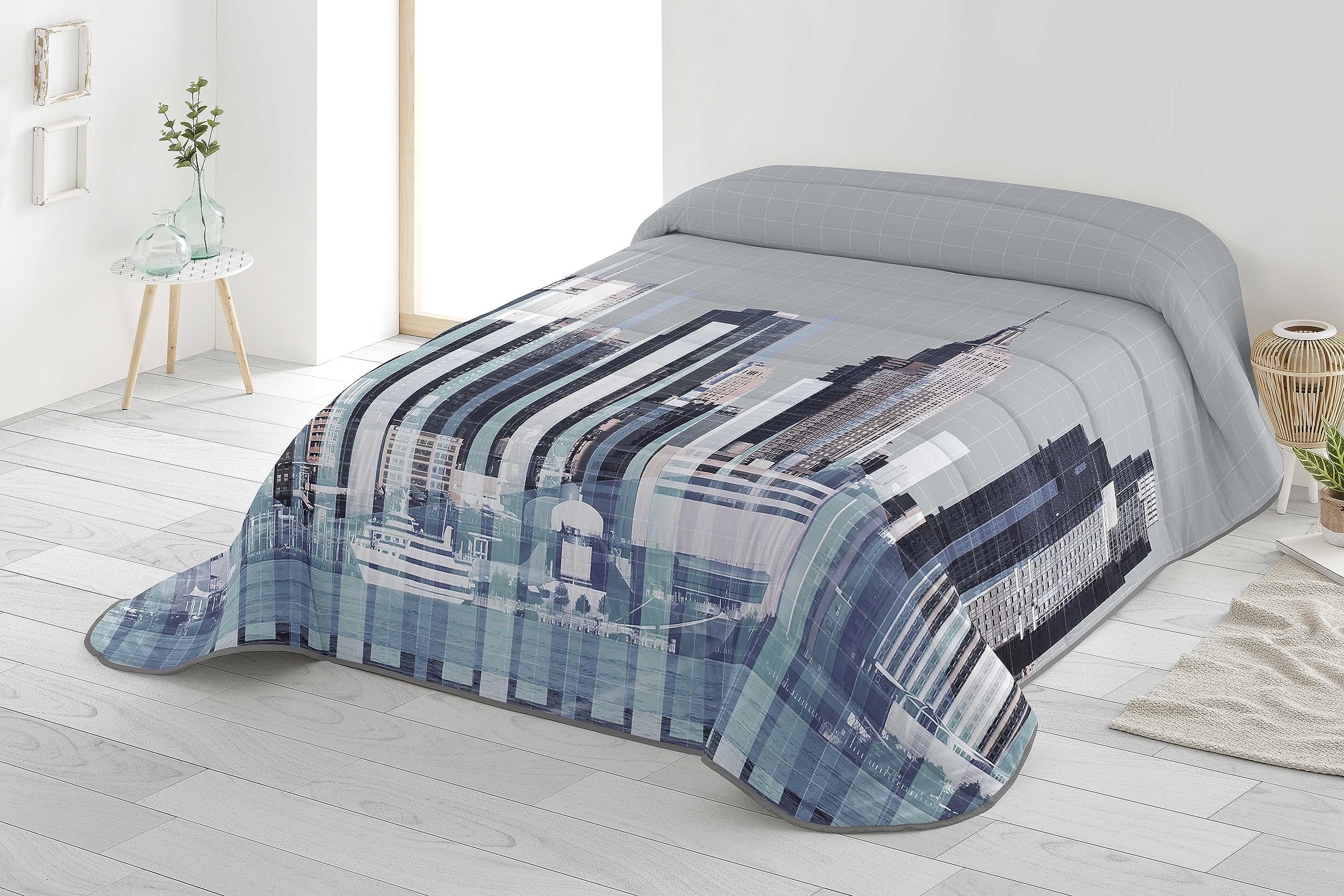 NATURALS Edredón nórdico Estampado Cama 90, edredón 300 Gramos 180x260, Scale