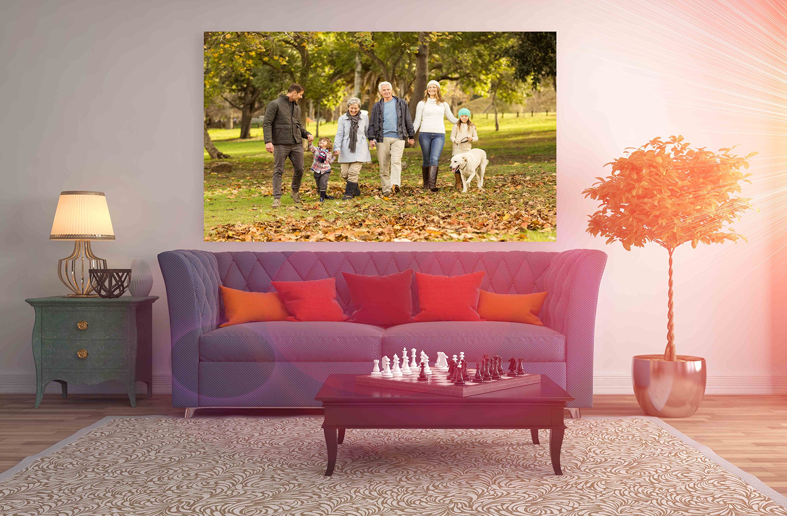 Oedim Cuadro Personalizado, 100x60cm, Fabricado en PVC, Fácil colocación, Decoración Habitación