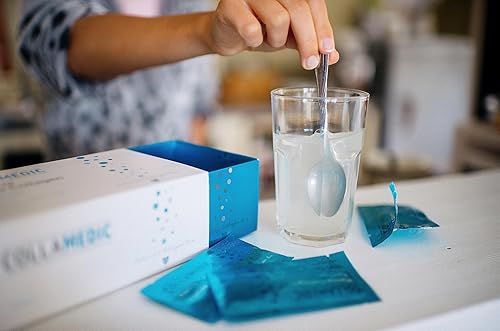 Miniatura 9 de COLLAMEDIC Polvo de péptidos de colágeno  Colágeno marino bioactivo hidrolizado puro  Suplemento de proteína natural en polvo para piel, cabello,