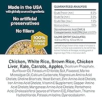 Vista 6 de JustFoodForDogs - Comida fresca congelada para perros, comida completa o complemento, receta de grado humano de pollo y arroz, 18 onzas