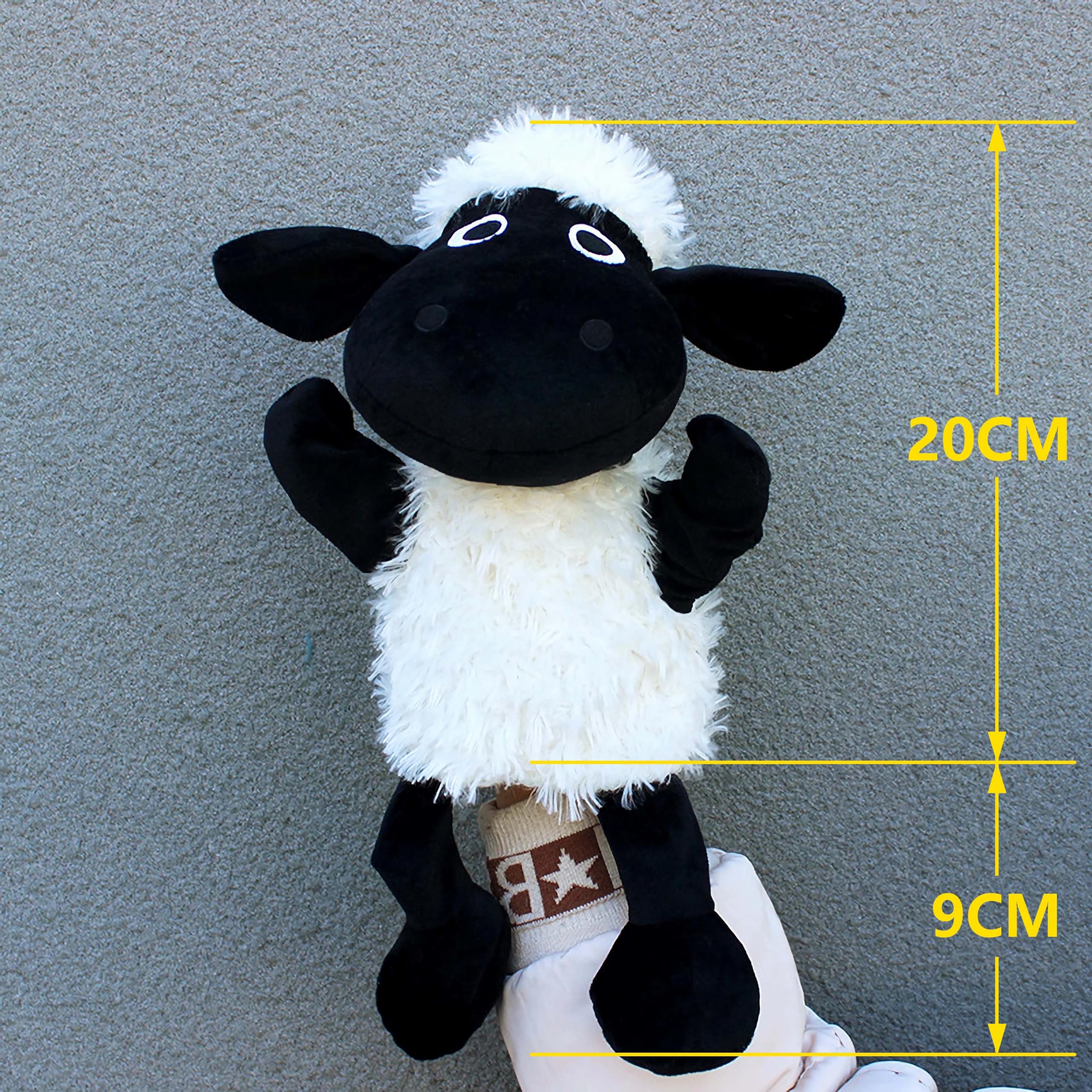LOMTRATS Marionetas de mano de animales para niños, niños pequeños incluye lobo, tigre, león, mono con patas, perfectas para contar historias, enseñanza, preescolar, regalos de cumpleaños - 2