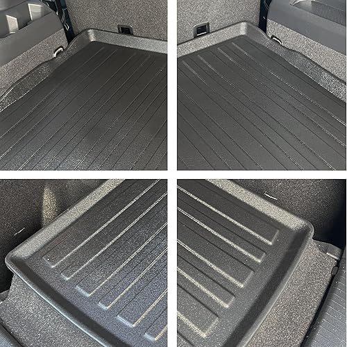 Miniatura 2 de Forro de carga premium para Volkswagen Tiguan modelos de 5 y 7 asientos, diseño de maletero detrás de 2 filas 2018-2024  Tapete de maletero de