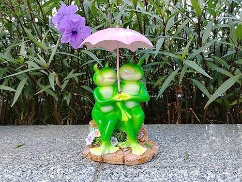 Miniatura 6 de Frog Statue Outdoor Garden Frog Decor Outdoor Statue Garden Resin Couple Frog Statue,Patio Yard Lawn Ornament Decorations Gift,Home Decoration Gifts