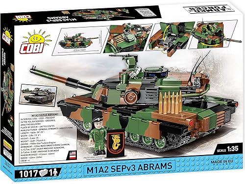 Miniatura 12 de COBI Fuerzas Armadas M1A2 SEPv3 Abrams Tank