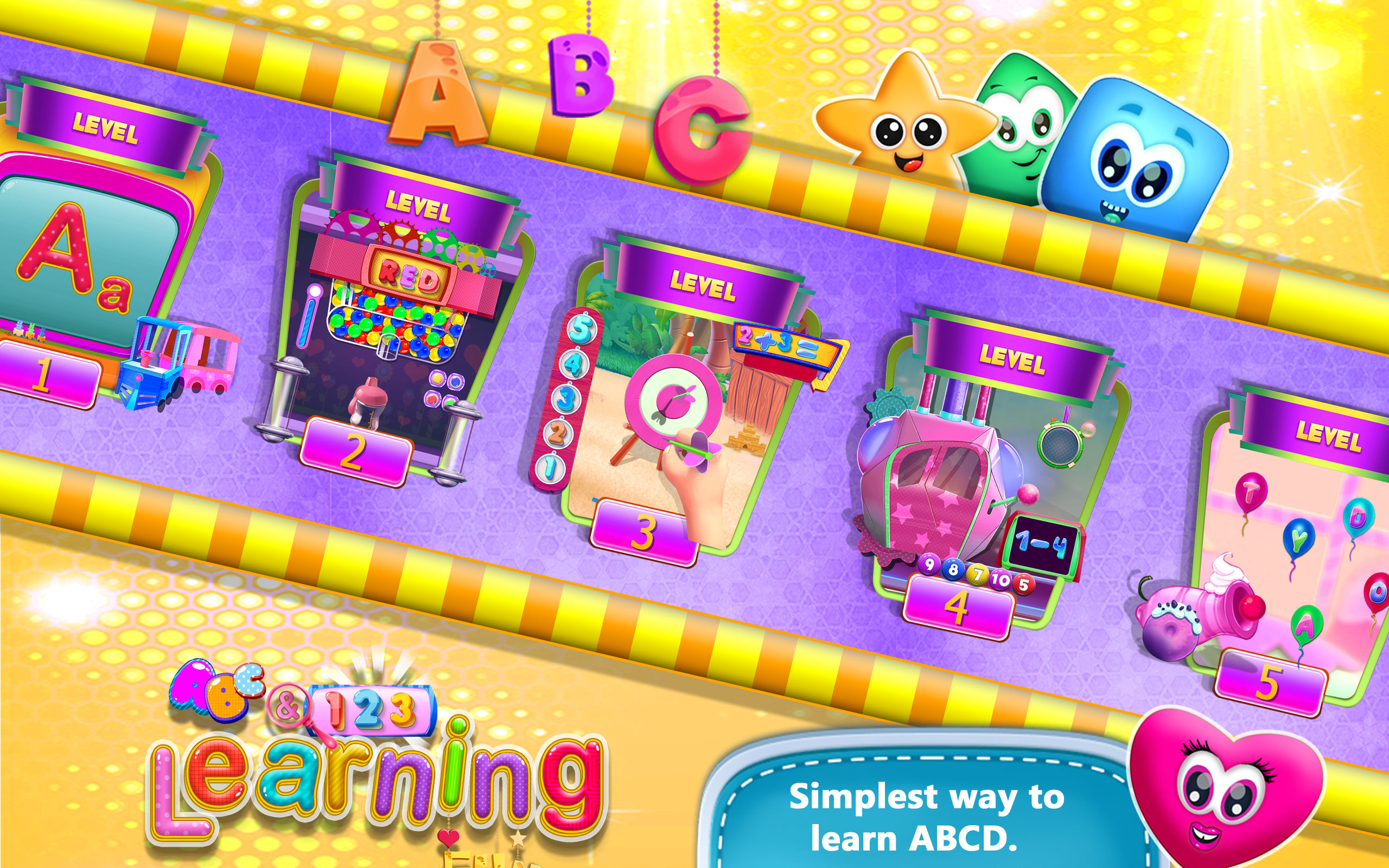 ABC & 123 KIDS Learning FUN - App on the Amazon Appstore