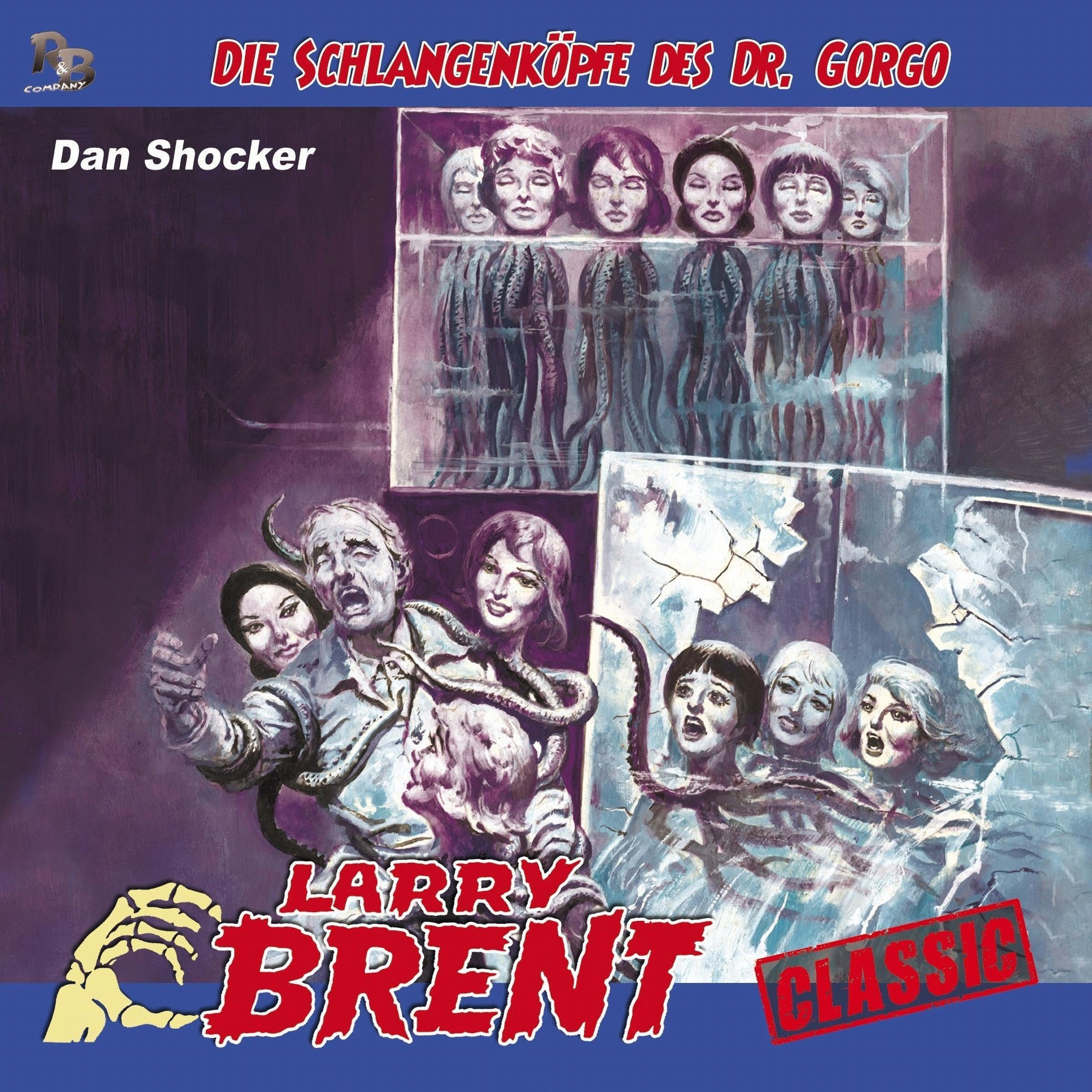 Cover art for Die Schlangenköpfe des Dr. Gorgo