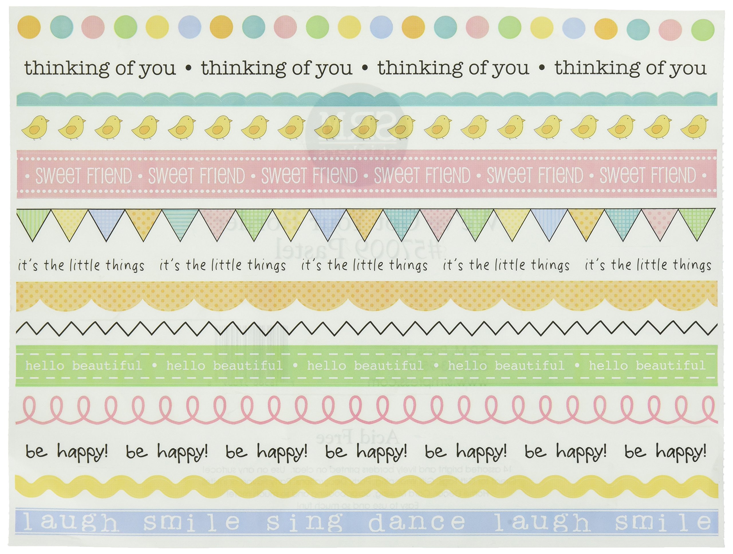 SRM Press We've Got Your Border-Pastel