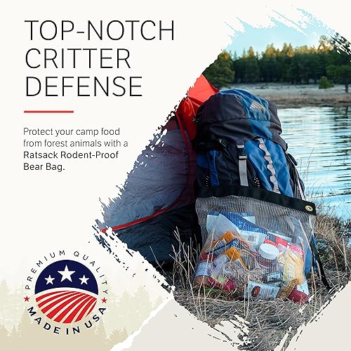 Miniatura 5 de Bolsa para provisiones a prueba de roedores, para viajes de campo (acampada, caza, senderismo, pesca, kayak, preparación)