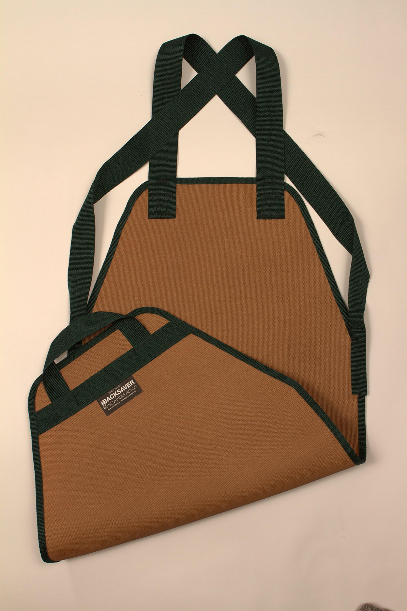 American-made Backsaver Firewood Hauling Apron