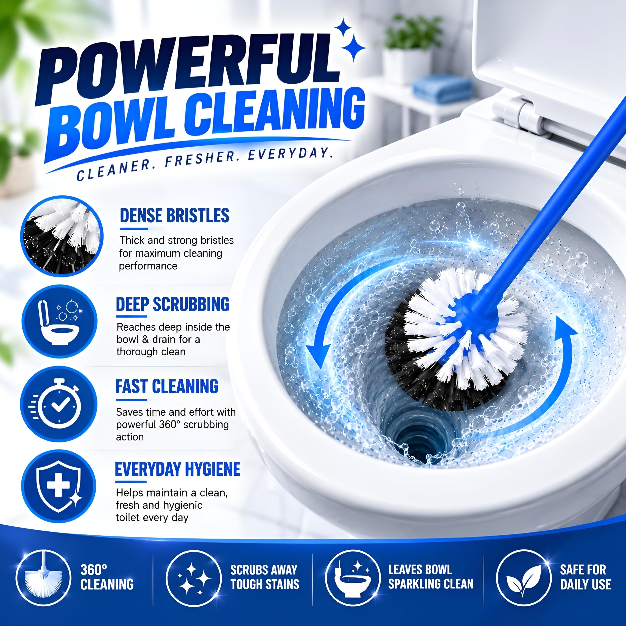 PulGos 7-in-1 Toilet Cleaning Set - Clean Your Bathroom! -5