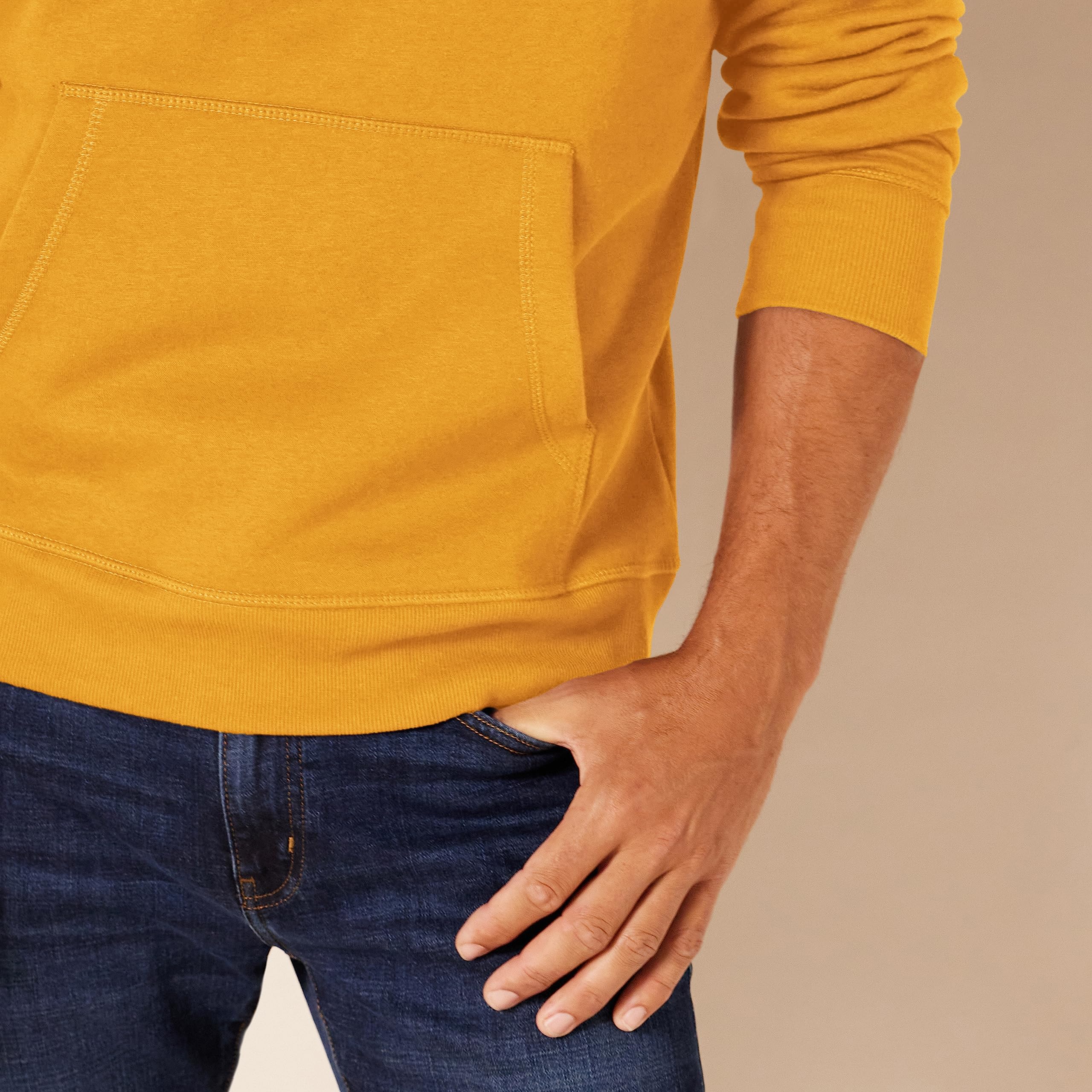 Amazon Essentials Felpa con Cappuccio, Non Apribile, Disponibile in Taglie Big & Tall Uomo