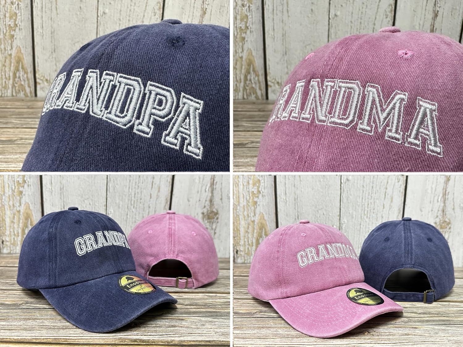 Embroidered Hats for Uncle Auntie Grandpa Grandma Mama Mini - Image 4