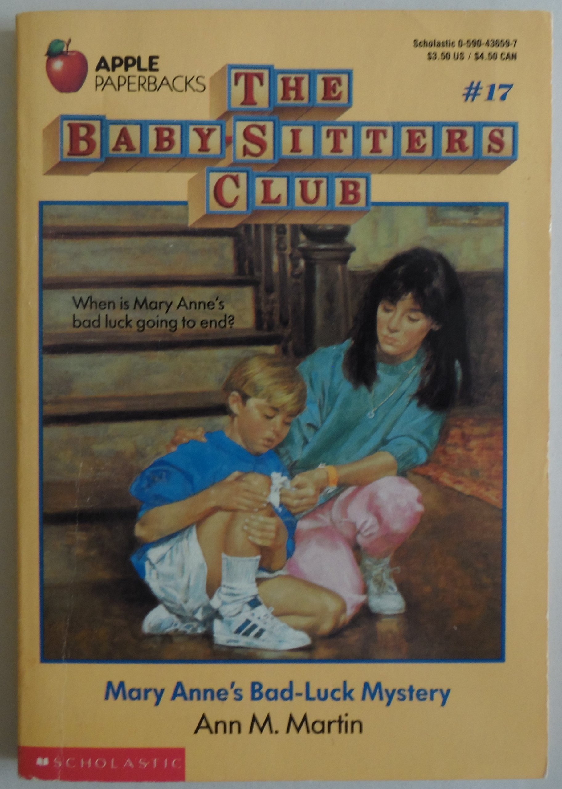 Mary Anne's Bad-Luck Mystery (Baby-Sitters Club (Paperback)) [Paperback] Martin, Ann M.