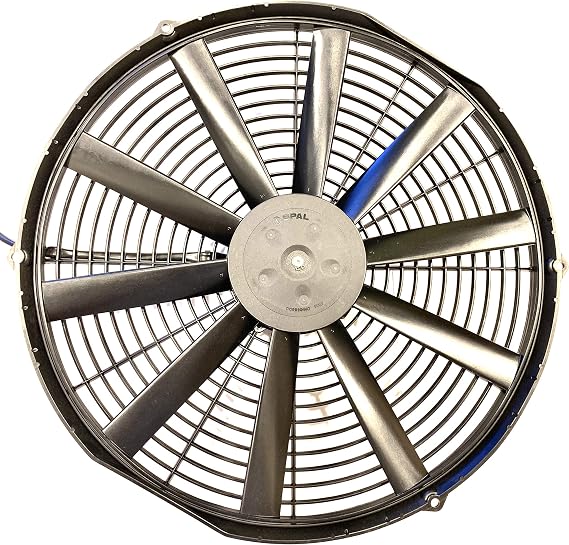 SPAL 30102120 16 Puller Fan 12 VOLT High Performance Straight Blade 1918 cfm VA18-AP70/LL-86A