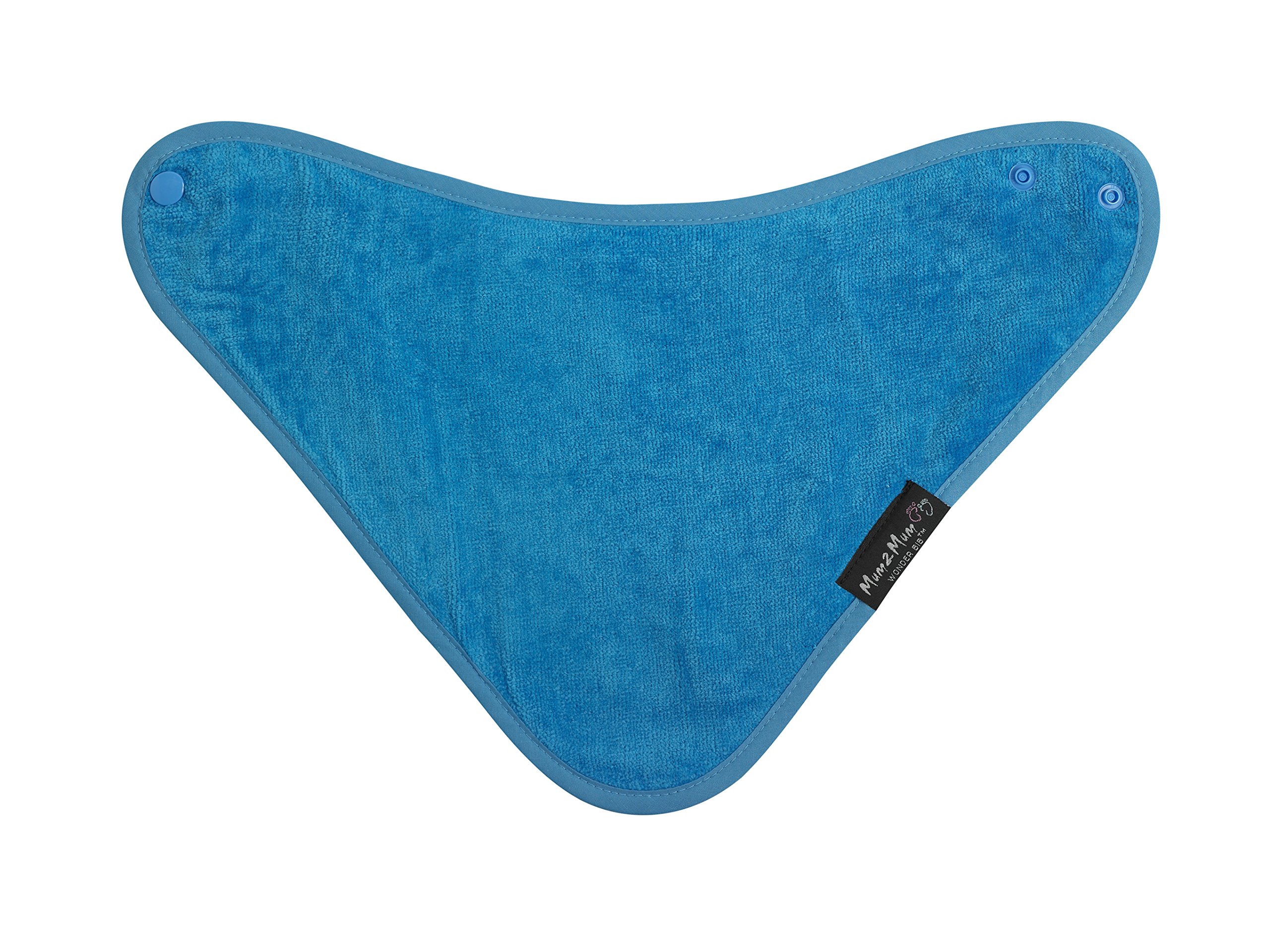 Mum2mum Teal Bandana Wonder Bib Highly Absorbent Bib