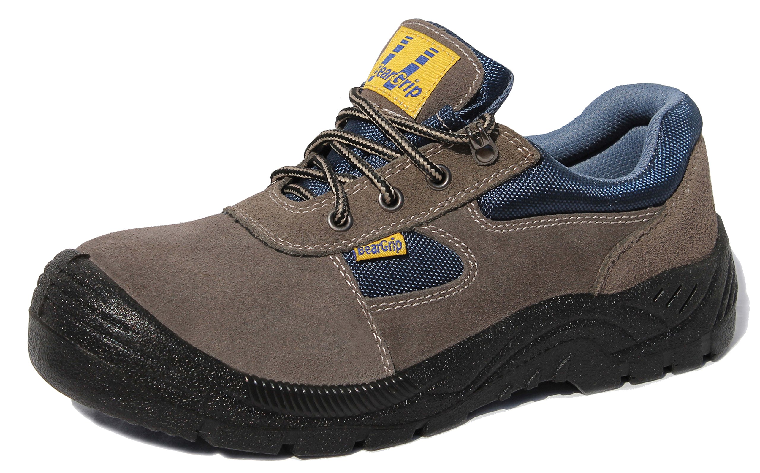 Scarpe Antinfortunistiche Uomo - Taglia 40, Nero, Punta In Acciaio, Suola Antiscivolo - Foto 2