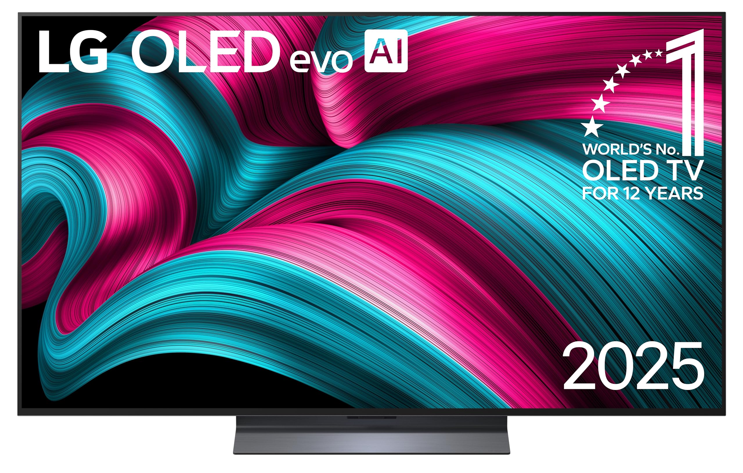 LG OLED EVO 55C54LA 55 Zoll Fernseher, 4K Smart TV 120Hz, a9 Gen8 AI Prozessor 4K, WebOS 25