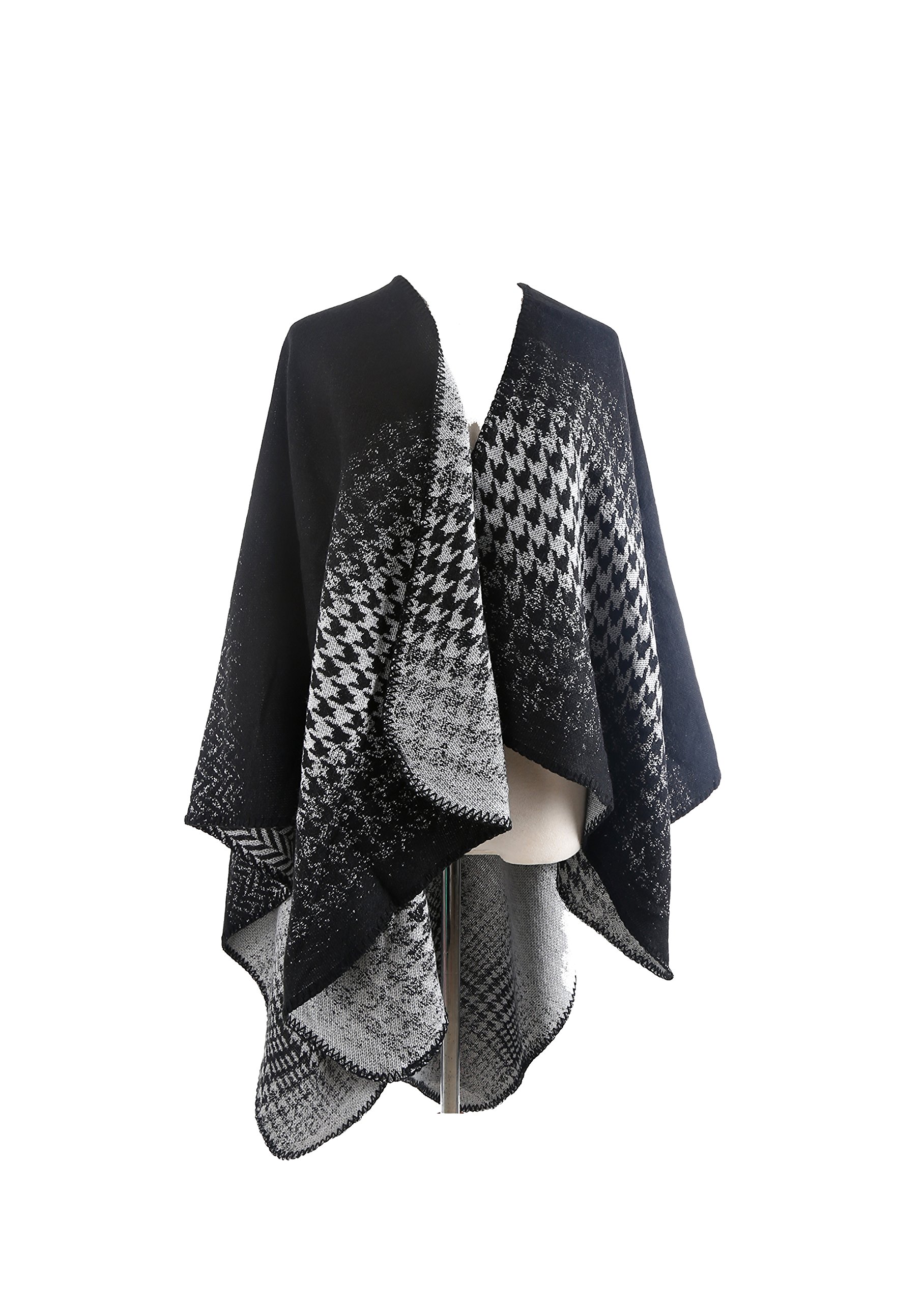Sciarpa - Donna Black & White Taglia unica