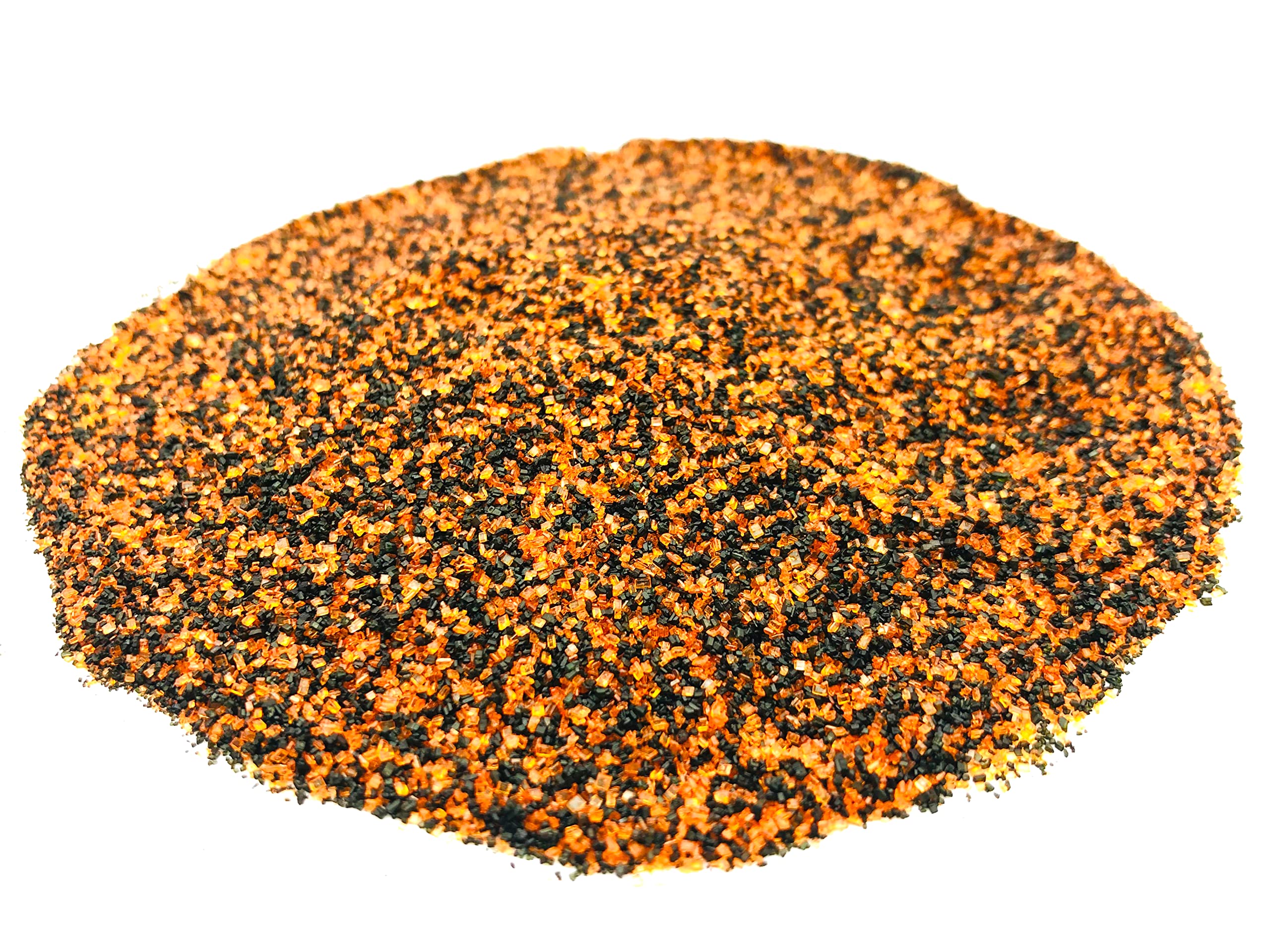 Sprinkle Me This Jack o' Lantern Dust Sugar Crystal Blends For Decoration of Cake Cupcake Ice Cream and Desserts Decorative Halloween Crystal Sugar - 4 OZ