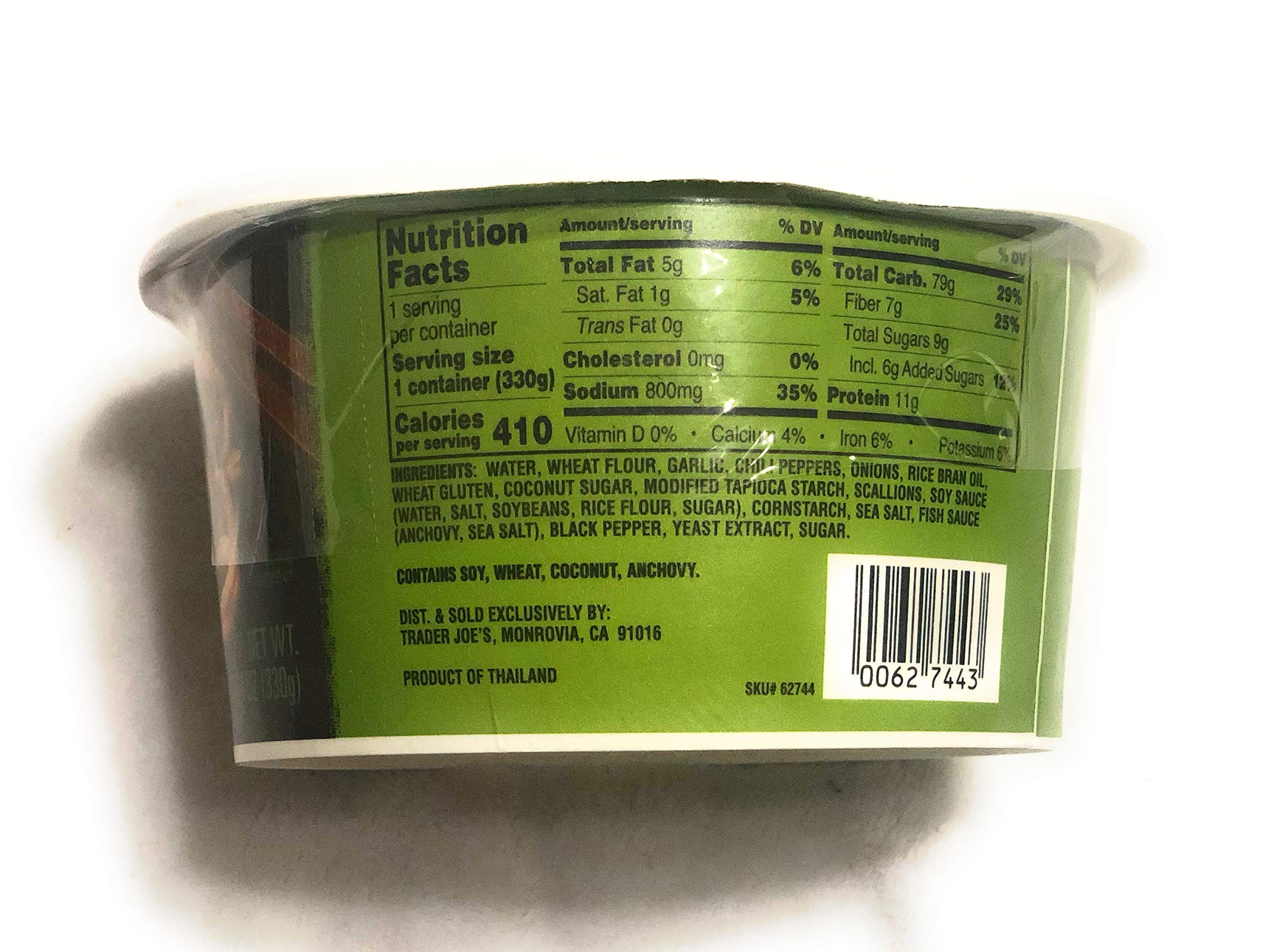 Trader Joe’s Garlic Sauce Thai Noodles
