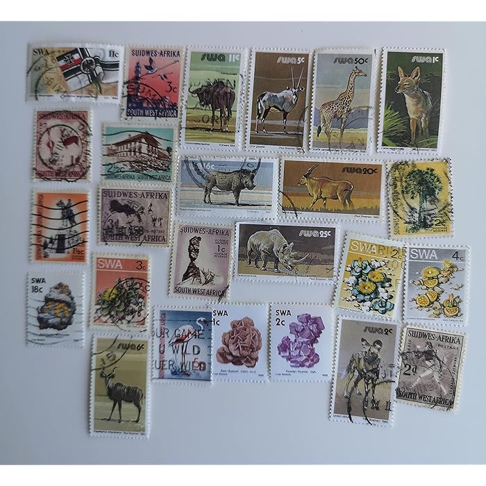 Buy 25 to 300 Different South West Africa Stamp Collection (Stamps for