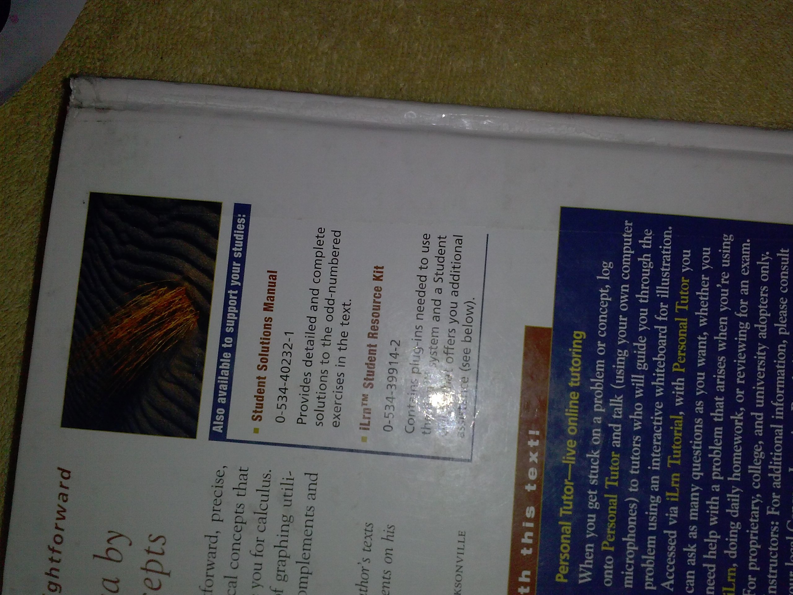 Precalculus: With Unit Circle Trigonometry (with Interactive Video Skillbuilder CD-ROM) (Available 2010 Titles Enhanced Web Assign)