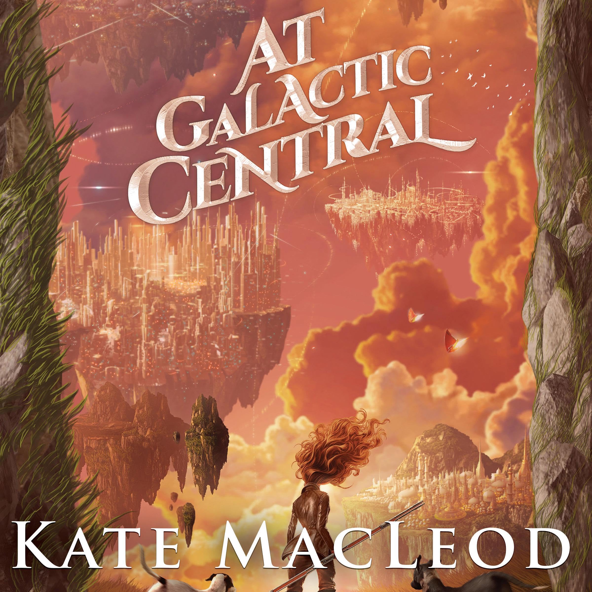 Cover art for At Galactic Central