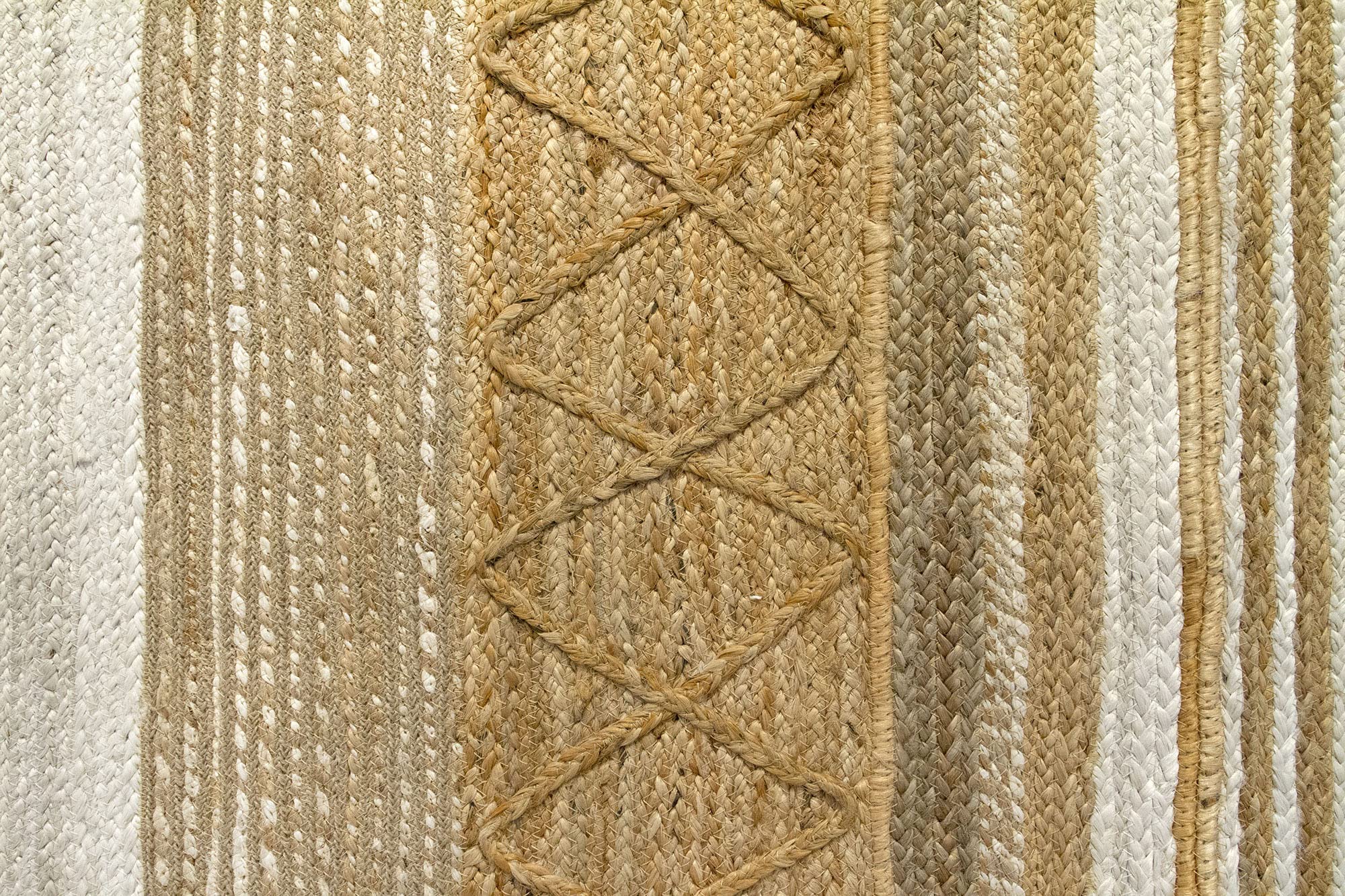 HAMID - Alfombra de Yute Sofía, 100% Fibra de Yute Natural, Alfombra Suave, Tejida a Mano, Alfombra de Salón, Comedor, Dormitorio, Pasillos, Entrada, (290x200cm)