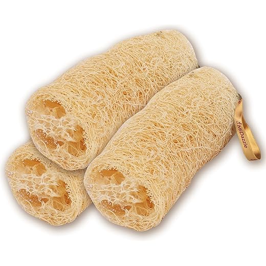 Midazzle Natural Body Scrubber Loofah Pack of 3