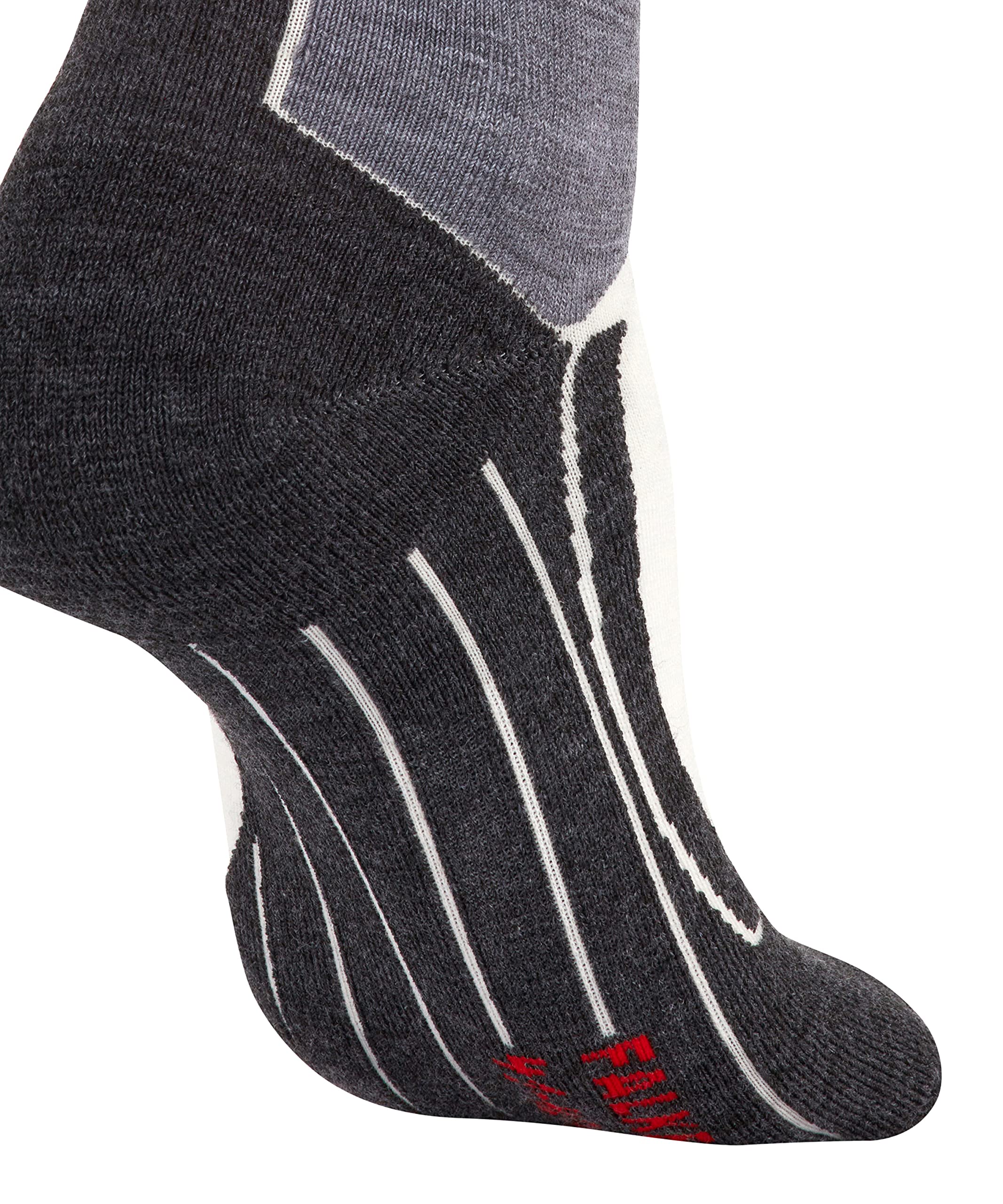 FALKE femme SK4 chaussettes de ski rembourrage léger anti-ampoule fines respirantes séchage rapide régulation climatique anti-odeur laine fil fonctionnel 1 paire