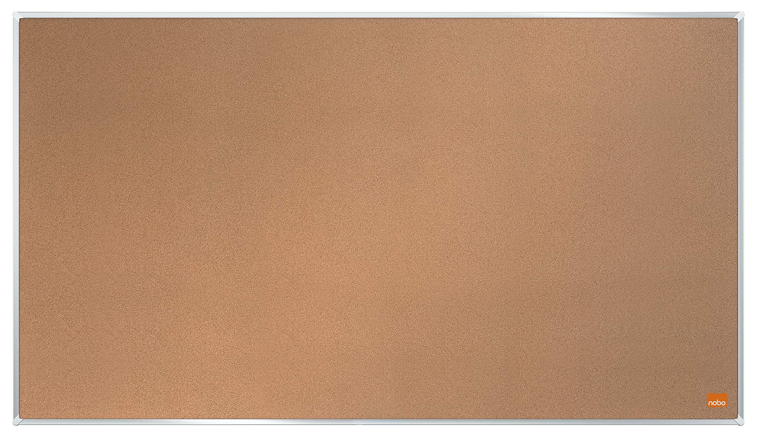 Szeroka tablica korkowa Nobo, 710 x 400 mm, wąska ramk