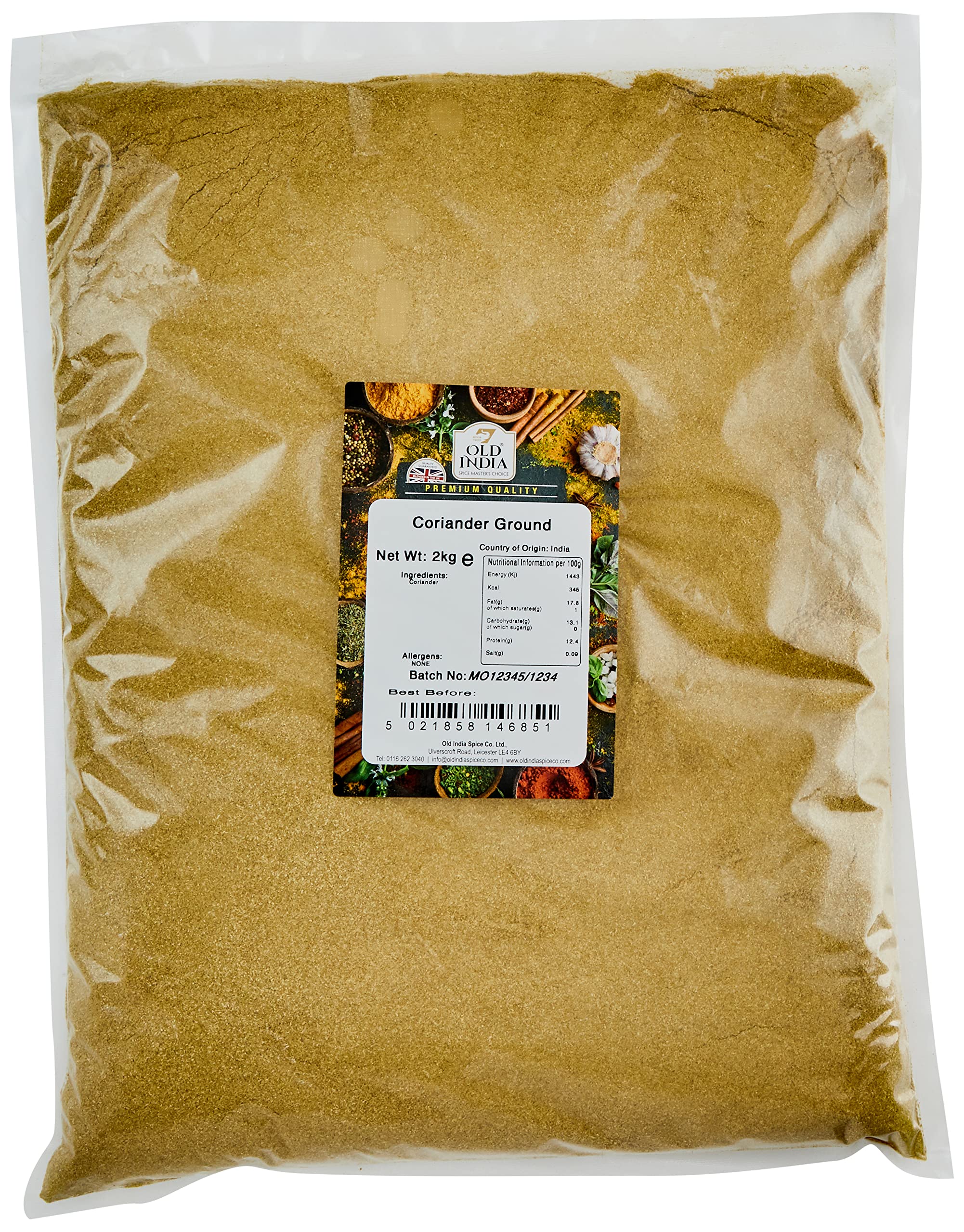 Old India Coriander Ground 2kg