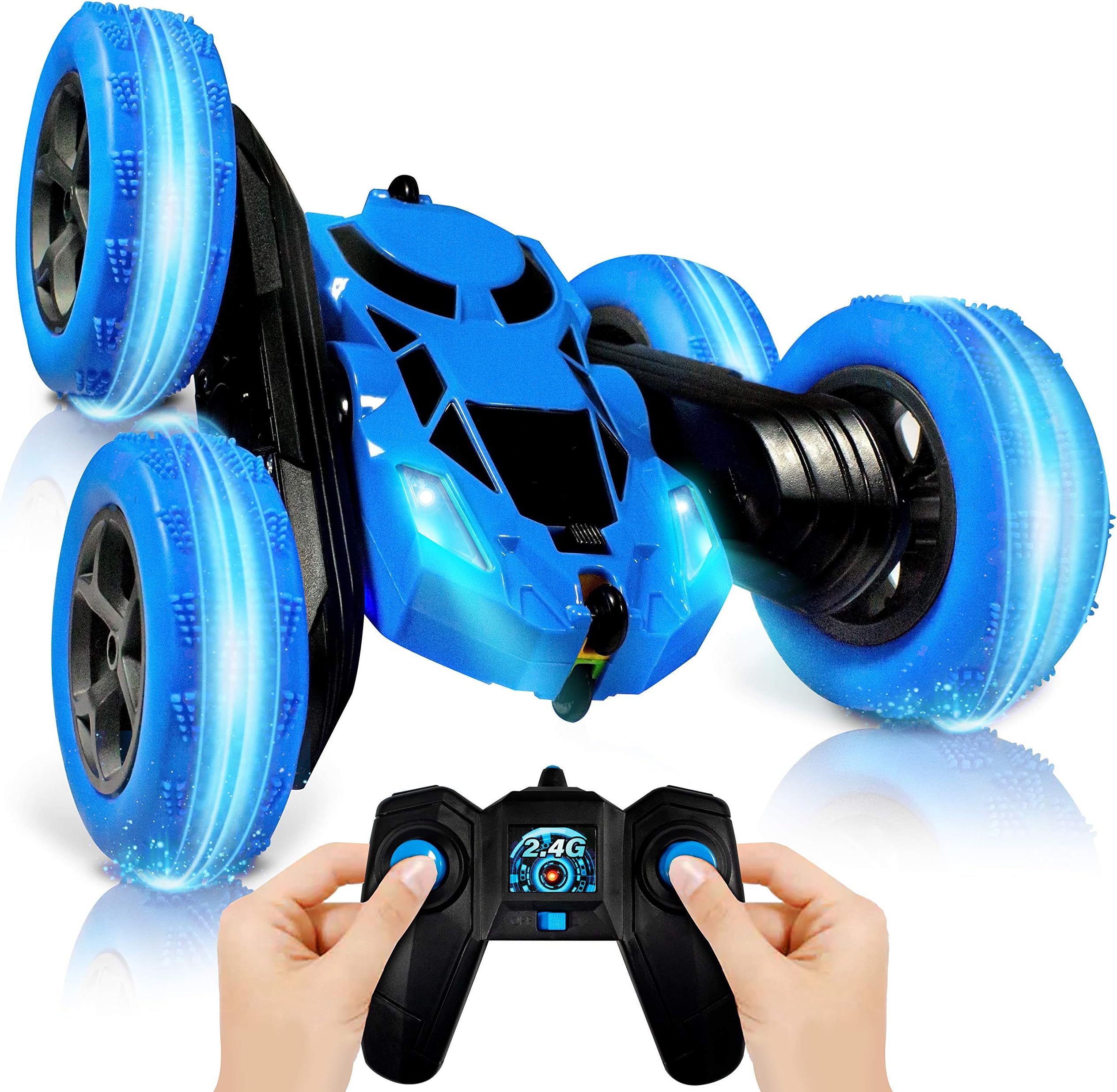 Soreli Remote Control Car (UK COMPANY) Kids Toys Boys Cars Stunt Fun Controlled Racing Toy