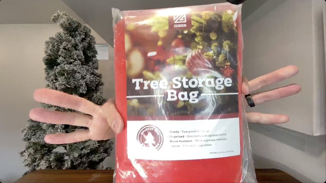 BEST Christmas Tree Storage Bags? | Zober Holiday Tree Bag