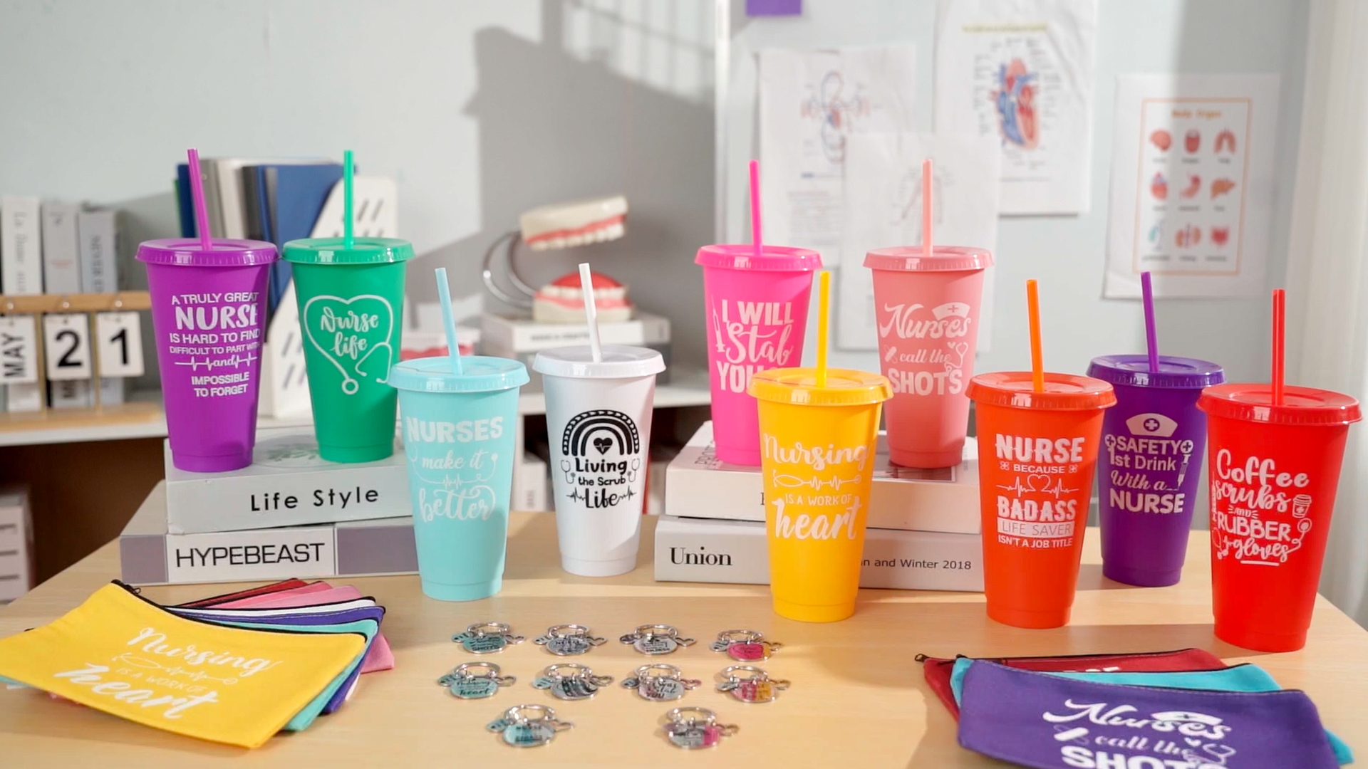 Amazon.com: Teenyyou 90 Pcs CNA Week Gifts Bulk 2026-24oz Reusable