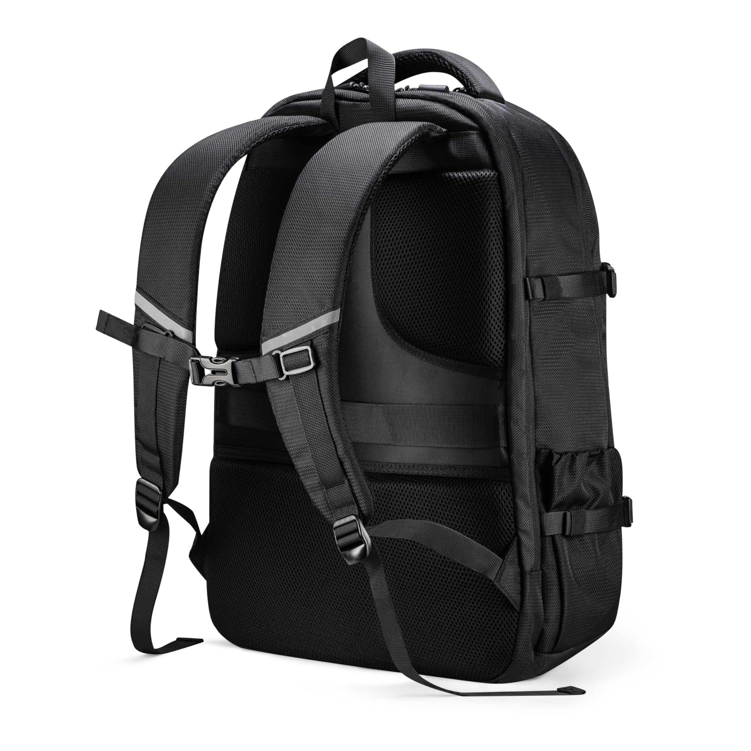 BARRENS Handgepäck Rucksack 55x40x20 cm 38L Groß Reiserucksack Herren Damen Kofferrucksack Flugzeug Tasche Travel Backpack mit 17 Zoll Laptop für Business Reise