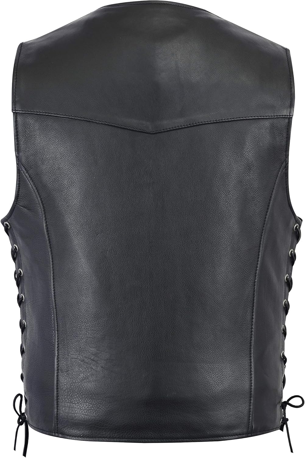 Men's Side lace Vest with Buffalo Snaps