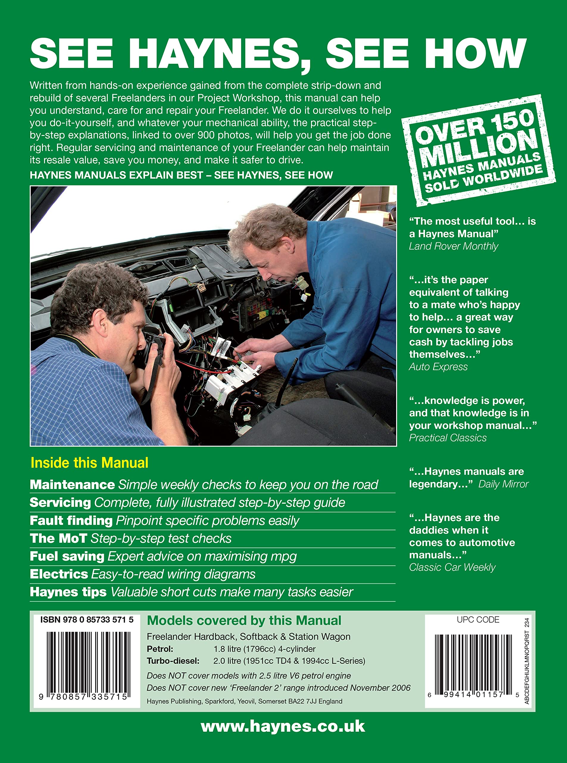 Land Rover Freelander 97-06