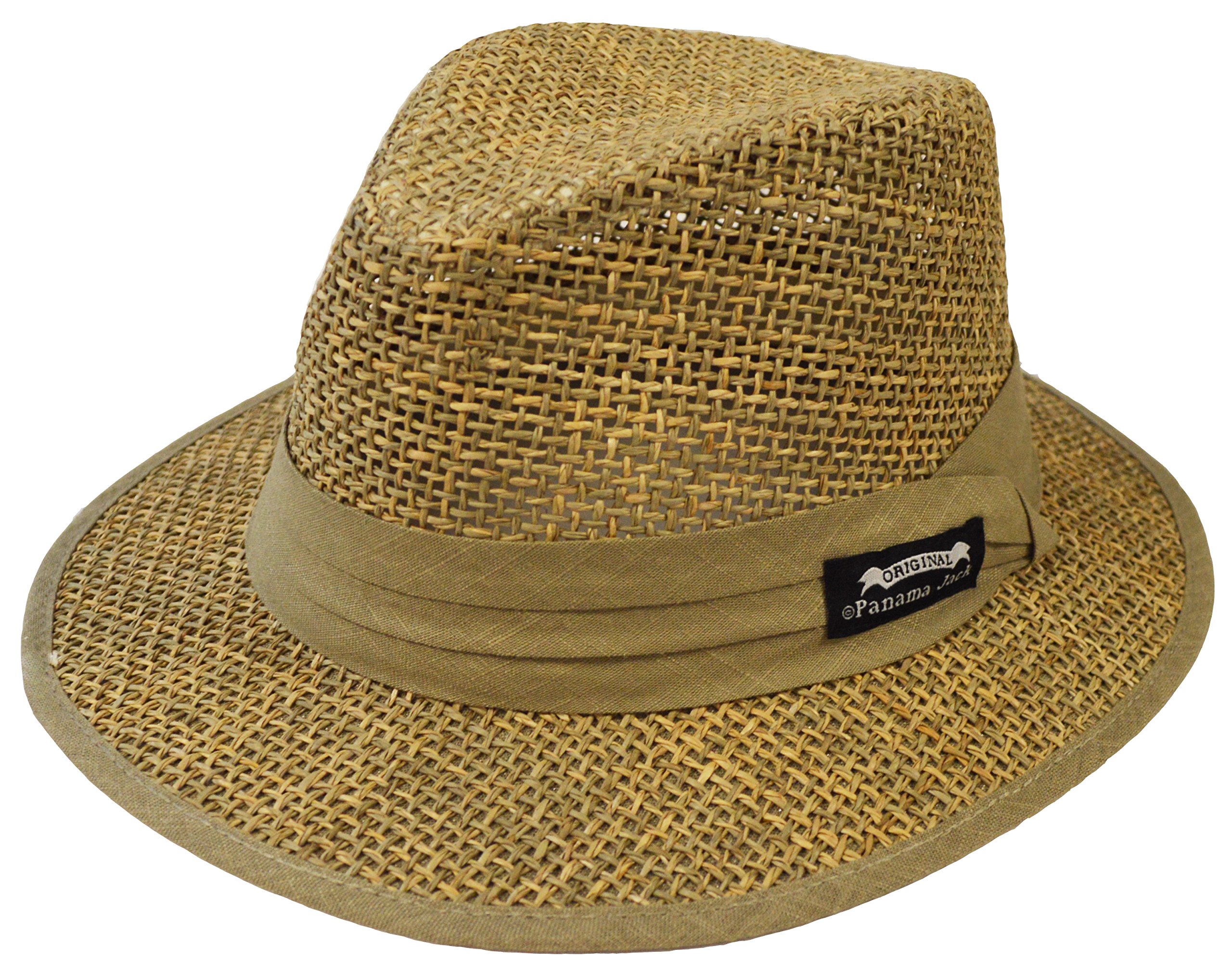 Men's Matte Seagrass Safari Hat- Buy 