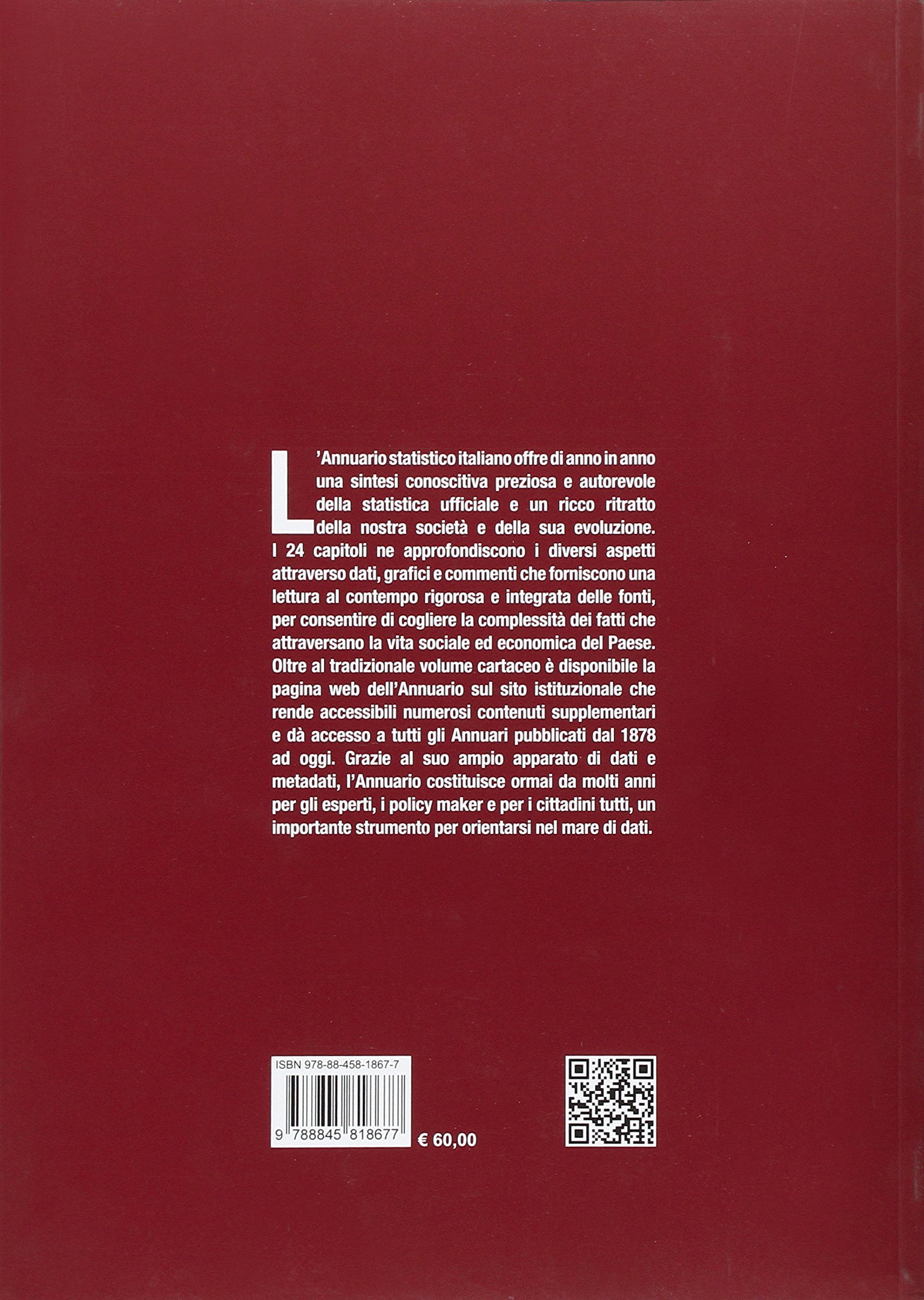 Annuario statistico italiano 2015