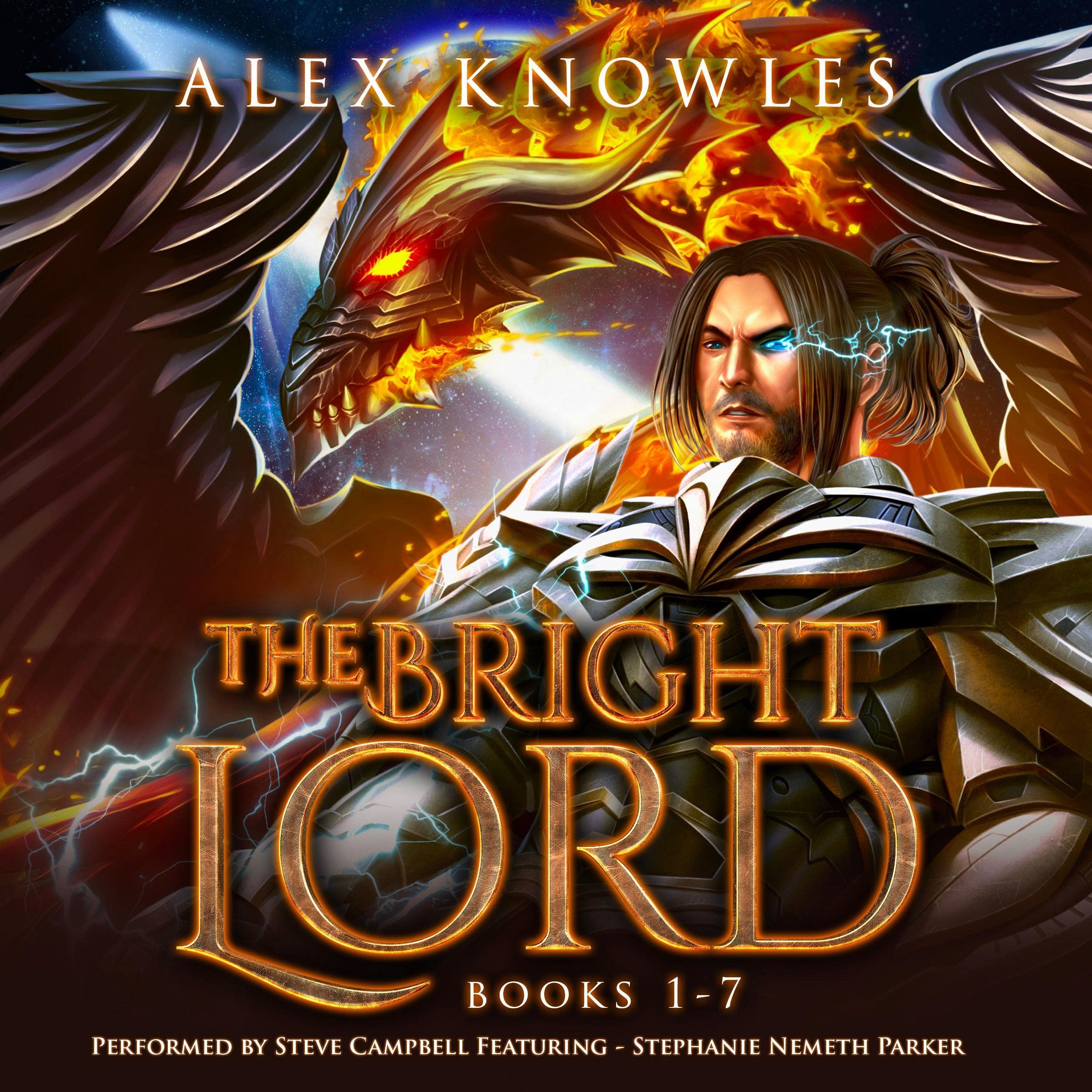 Cover art for The Bright Lord: An Epic Sci Fi Litrpg: Books 1-7