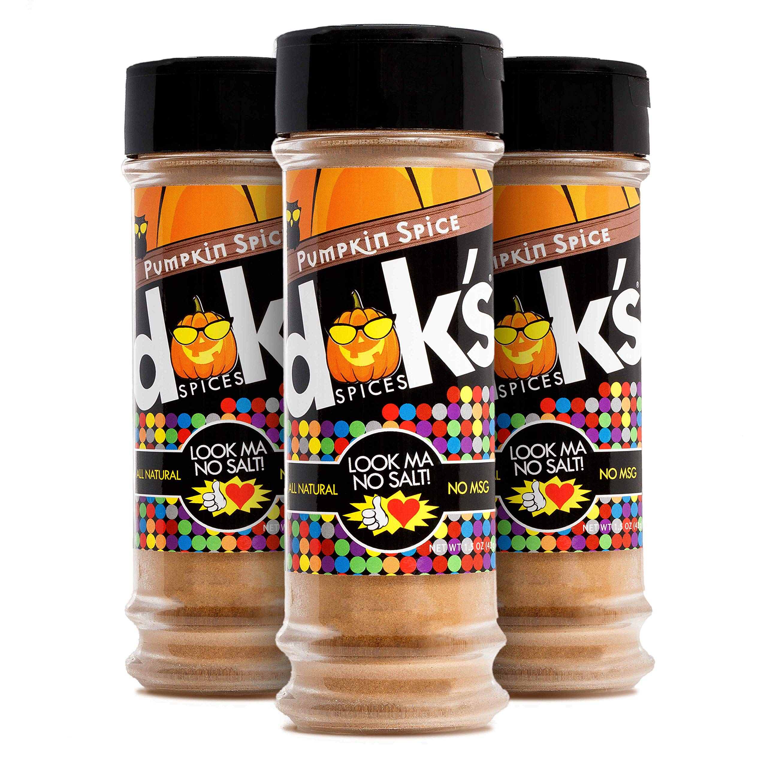 DAK's Spices PUMPKIN SPICE 3 PACK -- 100% Salt Free! Fabulous addition to fall baking... but you don't have to be a baker to enjoy this blend!