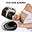Sleep Eye Mask for Men Women, Lash Extensions 3D Sleeping Mask, Travel Blackout Night Blindfold Eye Shade Cover with Adjustable Strap (Black-3D)