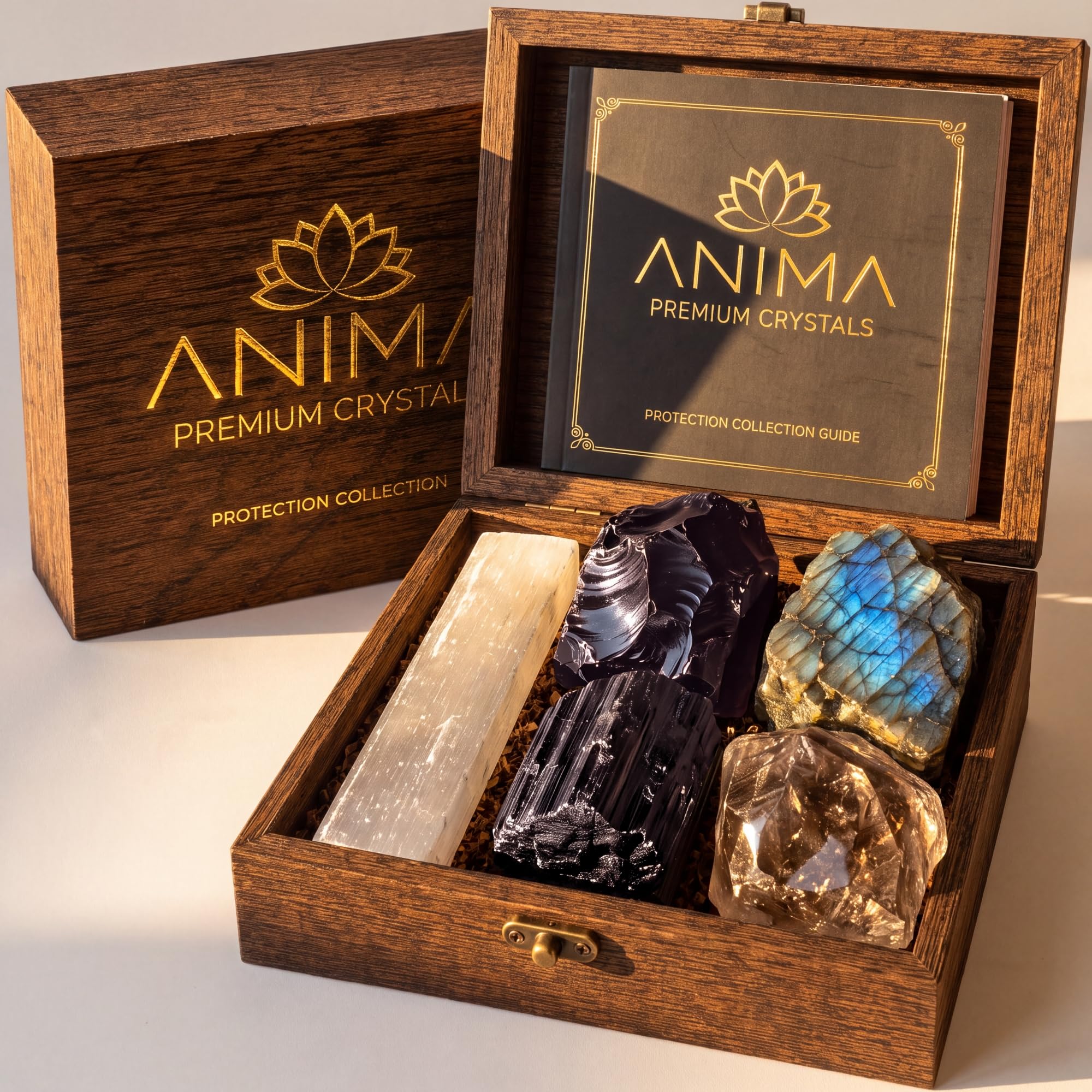 Anima Protection Crystal Set for Energy Shielding