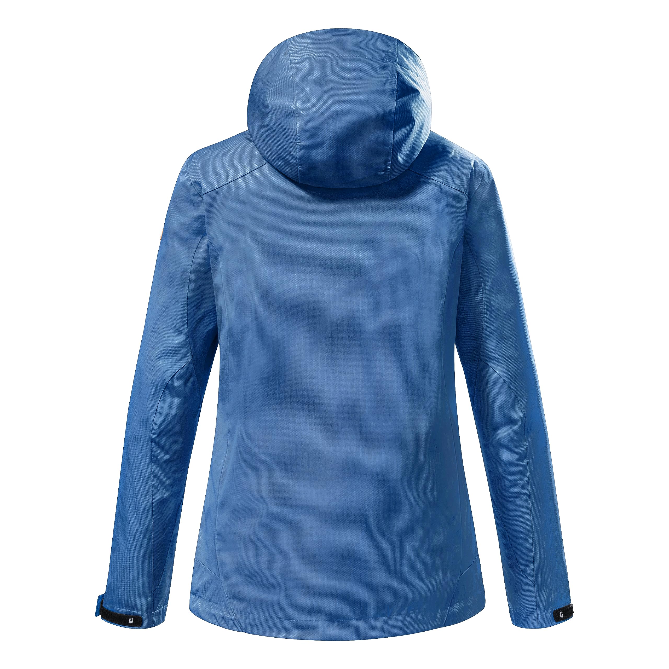 killtec Damskie Funkcjonalna kurtka/kurtka outdoorowa z odpinanym kapturem KOS 133 WMN JCKT, blue, 44, 38383-000