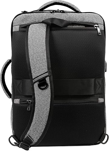 Miniatura 3 de Tanka Mochila para laptop de negocios, transporte de viaje al trabajo, Gris, Mochila para laptop de negocios, transporte de viaje al trabajo