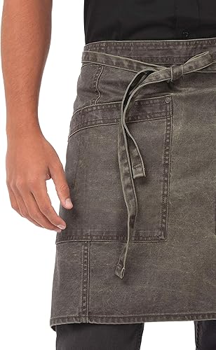 Miniatura 4 de Chef Works Delantal unisex Denver Half Bistro Work Utility