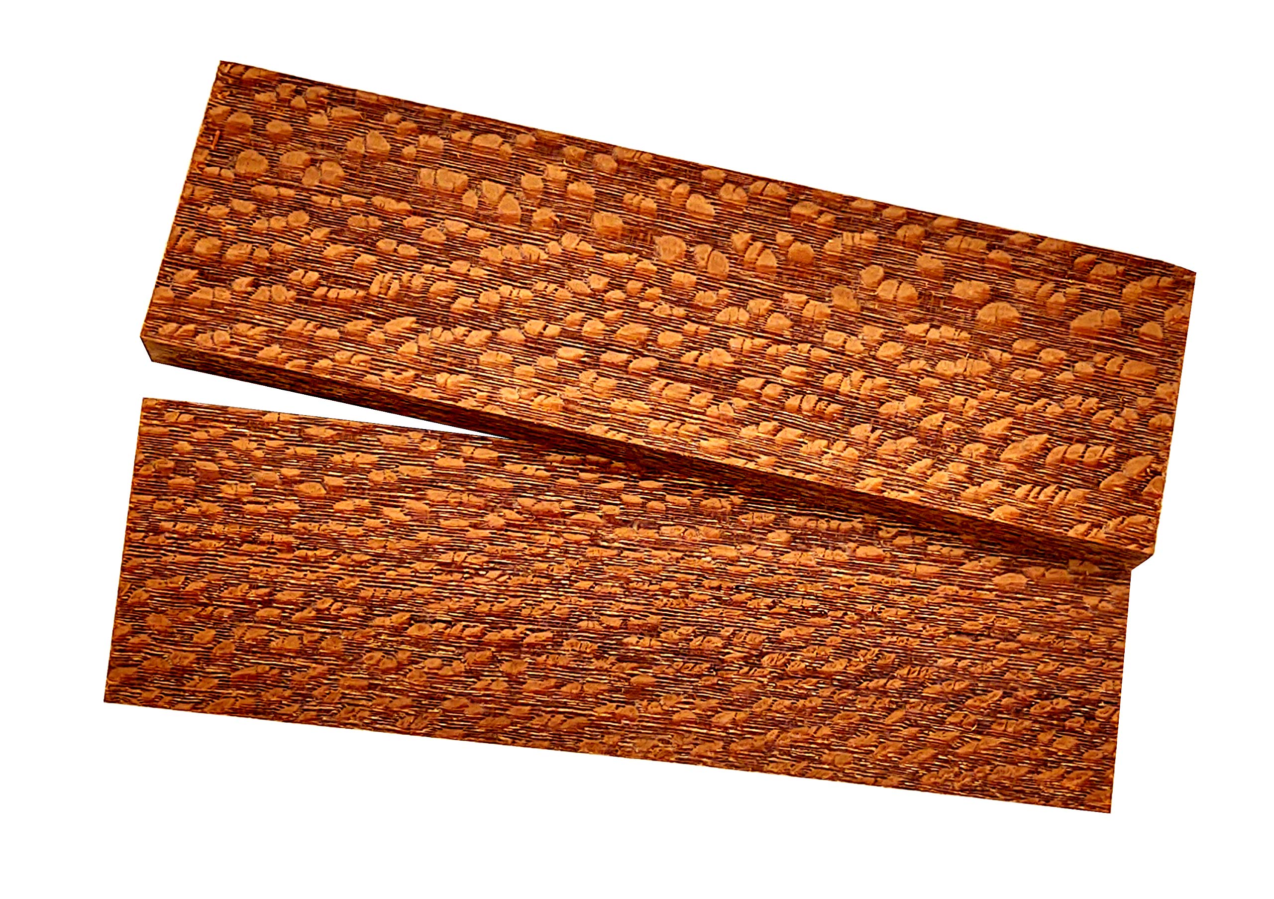 Escalas de cuchillo de madera de leopardo