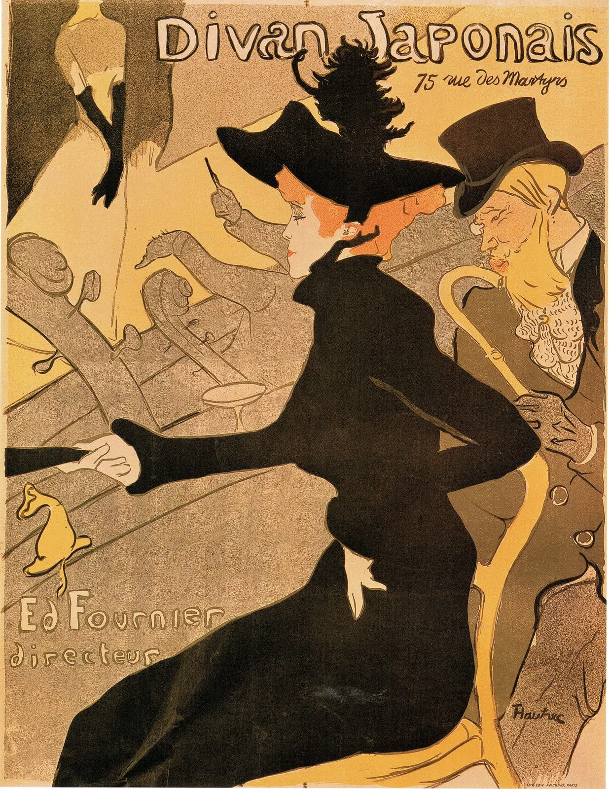 専用他の方発送×Henri de Toulouse-Lautrec Amazon.co.jp: Henri de Toulouse Lautrec Divan Japonais 1892 z13540