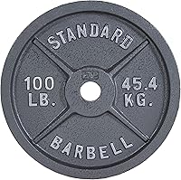 Vista 32 de CAP Barbell Placa de peso olímpica de 2 pulgadas Múltiples opciones